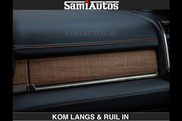 Dodge Ram LONGHORN | WIDE BODY | 5.7 V8 | BREDE WIELEN | BOM VOL | HUD | BRUIN LEDER | LUCHTVERING | PANODAK | RONDOM CAMERA | OPEN UITLAA DUBBELE CABINE | 5 PERSOONS | CREW CAB DC | SPECIAL ONE | DEALER ONDERHOUDEN | Eerste eigenaar |