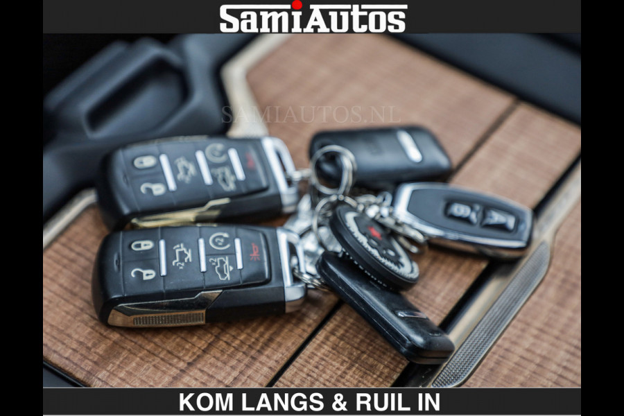 Dodge Ram LONGHORN | WIDE BODY | 5.7 V8 | BREDE WIELEN | BOM VOL | HUD | BRUIN LEDER | LUCHTVERING | PANODAK | RONDOM CAMERA | OPEN UITLAA DUBBELE CABINE | 5 PERSOONS | CREW CAB DC | SPECIAL ONE | DEALER ONDERHOUDEN | Eerste eigenaar |
