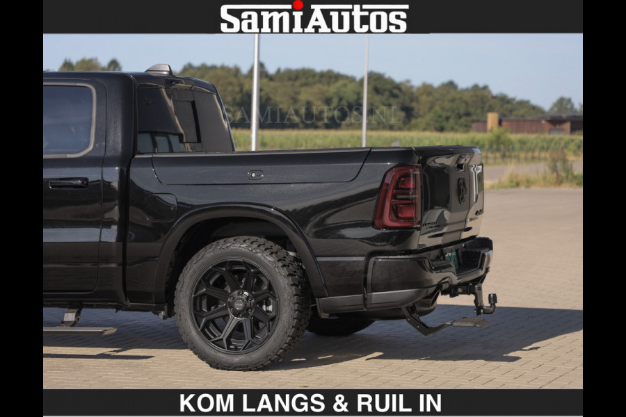 Dodge Ram De Meest Luxe en Volle Pick-Up in zijn Klasse | Limited H.O 540HP 706Nm | Massage + Full Option | Comfortabele Dubbele Cabine met Royale 5 Zitplaatsen | BPM vrij | Nu Leverbaar uit Voorraad | Voorraad Nr 2304 - 8540 | De specialist in Amerikaanse pick‑ups in Nederland en Europa.