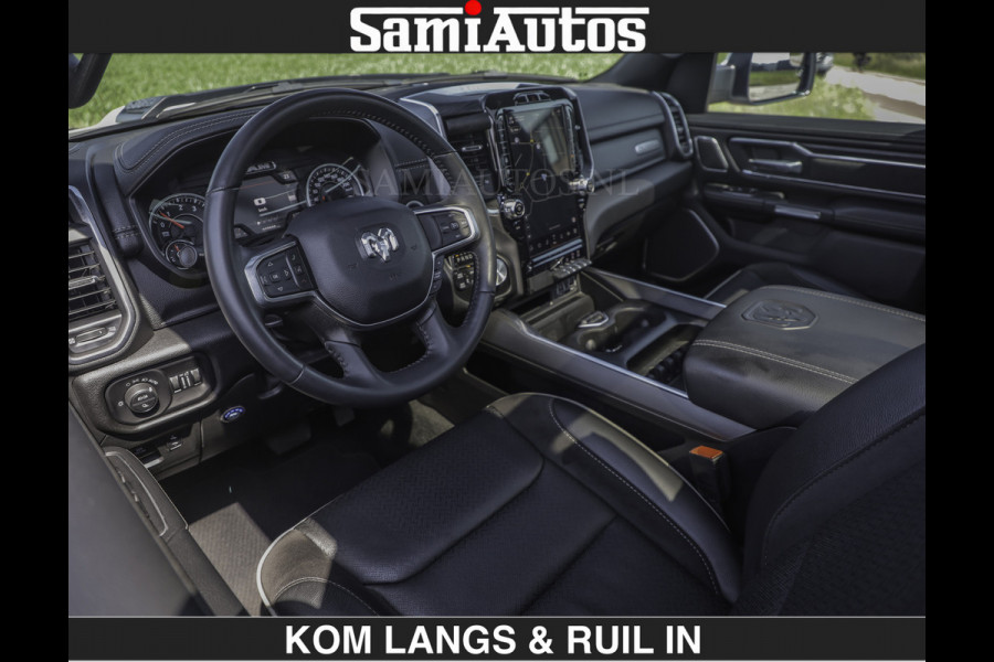 Dodge Ram SPORT V8 5.7 402PK | Krachtige Hemi | Panorama Dak | 12' Scherm Comfortabele Dubbele Cabine met Royale 5 Zitplaatsen | NIEUW EN BPM vrij | Nu Leverbaar uit Voorraad | Nr 2529 - 1277 | De specialist in Amerikaanse pick‑ups in Nederland en Europa.