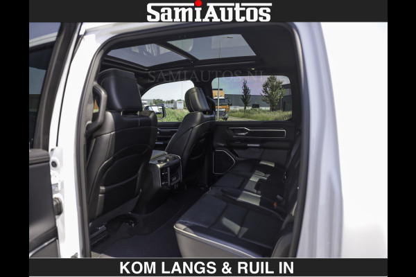 Dodge Ram SPORT V8 5.7 402PK | Krachtige Hemi | Panorama Dak | 12' Scherm Comfortabele Dubbele Cabine met Royale 5 Zitplaatsen | NIEUW EN BPM vrij | Nu Leverbaar uit Voorraad | Nr 2529 - 1277 | De specialist in Amerikaanse pick‑ups in Nederland en Europa.