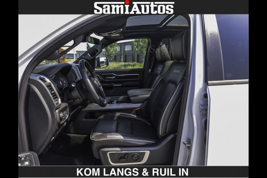 Dodge Ram SPORT V8 5.7 402PK | Krachtige Hemi | Panorama Dak | 12' Scherm Comfortabele Dubbele Cabine met Royale 5 Zitplaatsen | NIEUW EN BPM vrij | Nu Leverbaar uit Voorraad | Nr 2529 - 1277 | De specialist in Amerikaanse pick‑ups in Nederland en Europa.