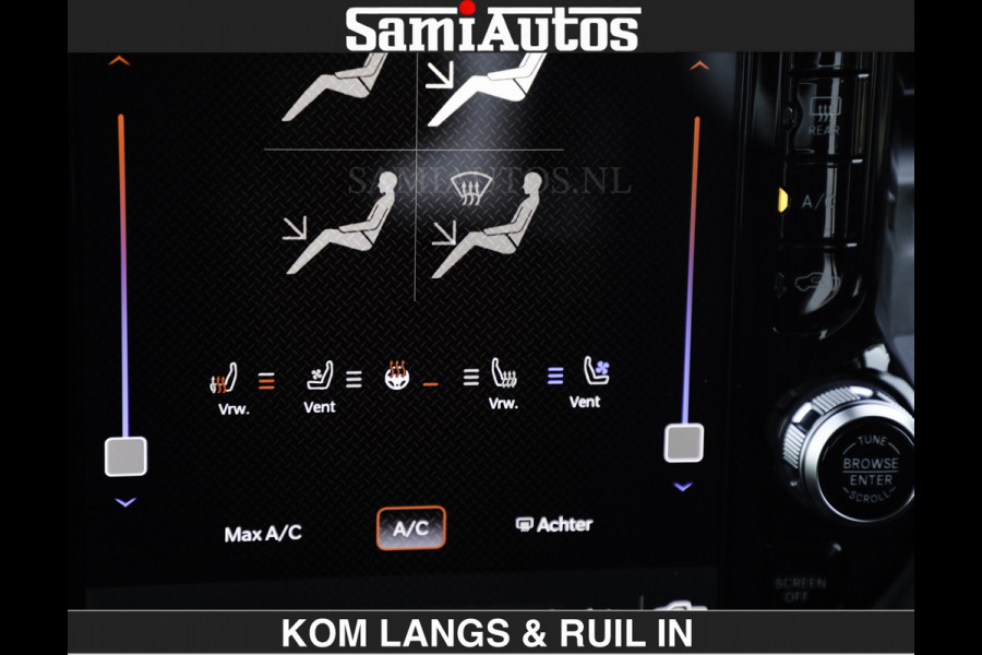 Dodge Ram SPORT V8 5.7 402PK | Krachtige Hemi | Panorama Dak | 12' Scherm Comfortabele Dubbele Cabine met Royale 5 Zitplaatsen | NIEUW EN BPM vrij | Nu Leverbaar uit Voorraad | Nr 2529 - 1277 | De specialist in Amerikaanse pick‑ups in Nederland en Europa.