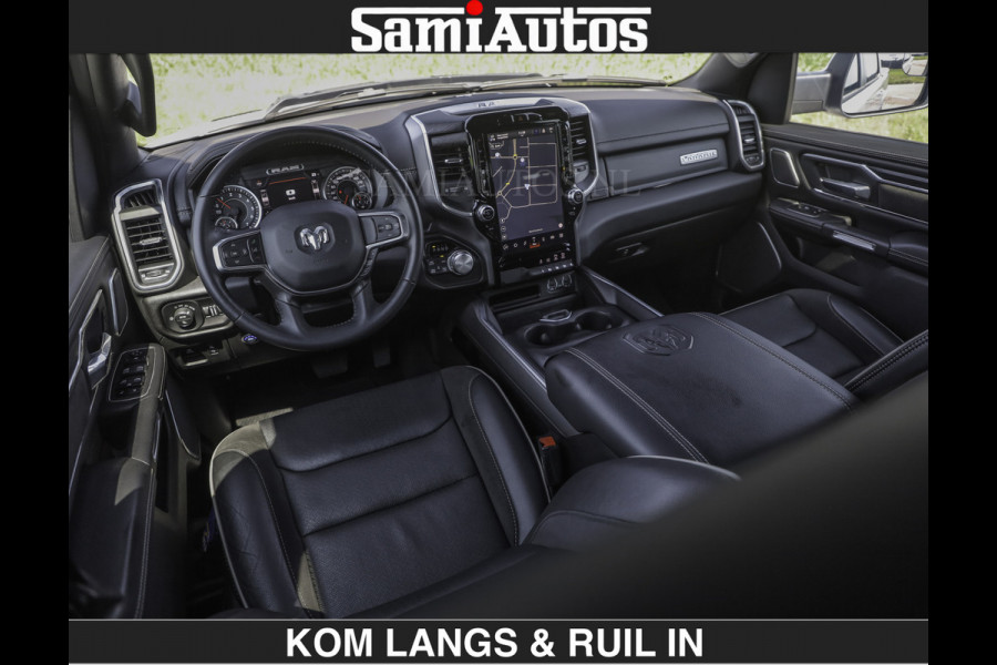 Dodge Ram SPORT V8 5.7 402PK | Krachtige Hemi | Panorama Dak | 12' Scherm Comfortabele Dubbele Cabine met Royale 5 Zitplaatsen | NIEUW EN BPM vrij | Nu Leverbaar uit Voorraad | Nr 2529 - 1277 | De specialist in Amerikaanse pick‑ups in Nederland en Europa.