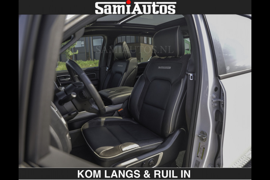 Dodge Ram SPORT V8 5.7 402PK | Krachtige Hemi | Panorama Dak | 12' Scherm Comfortabele Dubbele Cabine met Royale 5 Zitplaatsen | NIEUW EN BPM vrij | Nu Leverbaar uit Voorraad | Nr 2529 - 1277 | De specialist in Amerikaanse pick‑ups in Nederland en Europa.