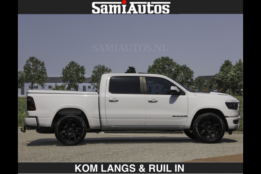 Dodge Ram SPORT V8 5.7 402PK | Krachtige Hemi | Panorama Dak | 12' Scherm Comfortabele Dubbele Cabine met Royale 5 Zitplaatsen | NIEUW EN BPM vrij | Nu Leverbaar uit Voorraad | Nr 2529 - 1277 | De specialist in Amerikaanse pick‑ups in Nederland en Europa.