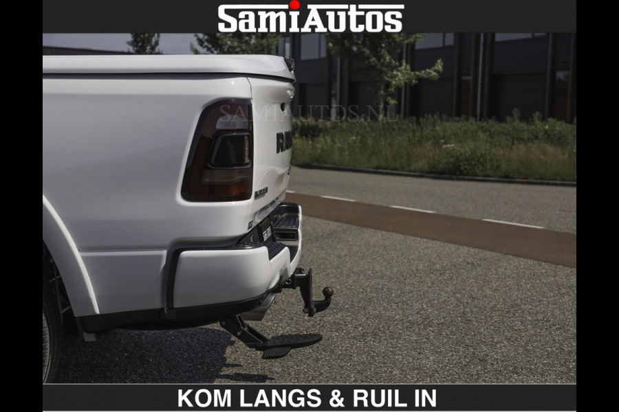Dodge Ram SPORT V8 5.7 402PK | Krachtige Hemi | Panorama Dak | 12' Scherm Comfortabele Dubbele Cabine met Royale 5 Zitplaatsen | NIEUW EN BPM vrij | Nu Leverbaar uit Voorraad | Nr 2529 - 1277 | De specialist in Amerikaanse pick‑ups in Nederland en Europa.