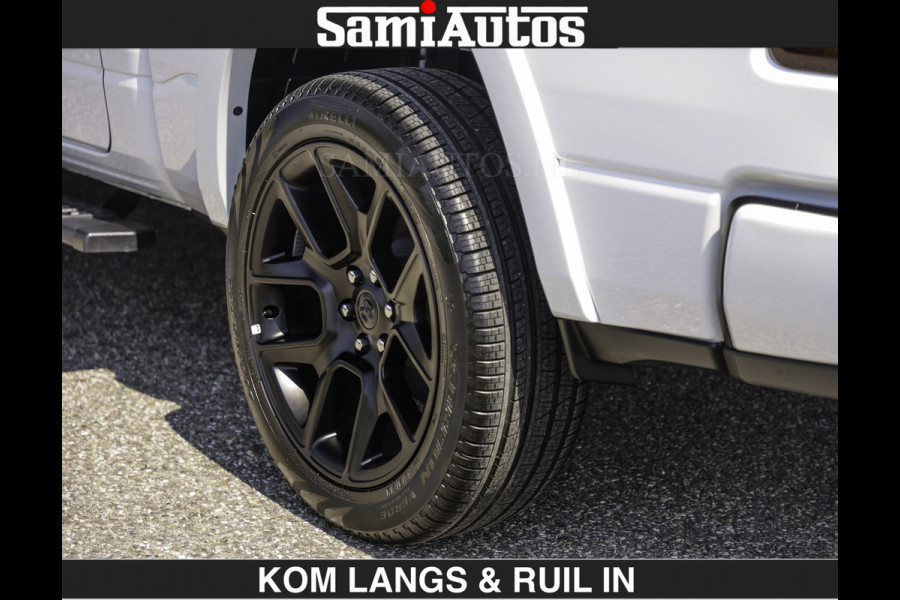 Dodge Ram SPORT V8 5.7 402PK | Krachtige Hemi | Panorama Dak | 12' Scherm Comfortabele Dubbele Cabine met Royale 5 Zitplaatsen | NIEUW EN BPM vrij | Nu Leverbaar uit Voorraad | Nr 2529 - 1277 | De specialist in Amerikaanse pick‑ups in Nederland en Europa.