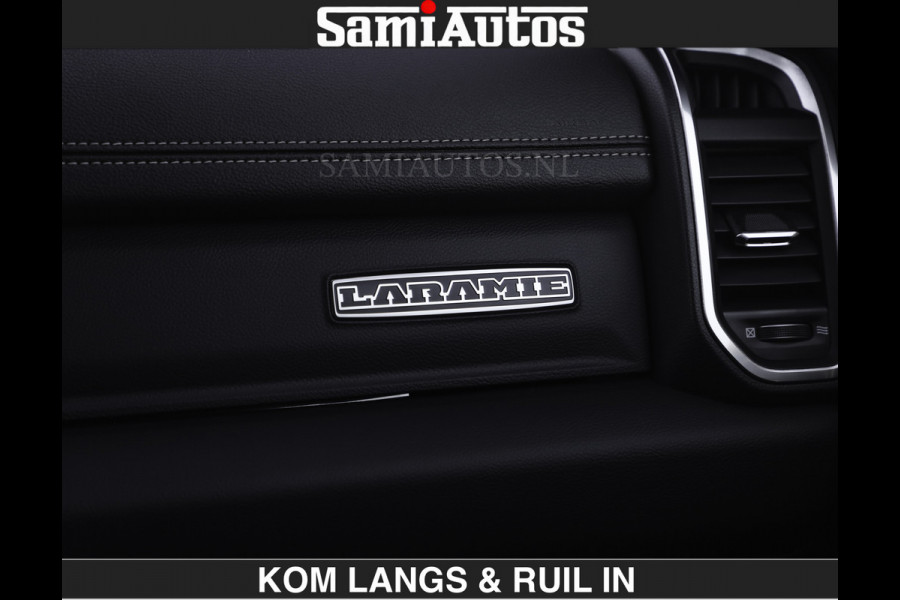 Dodge Ram SPORT V8 5.7 402PK | Krachtige Hemi | Panorama Dak | 12' Scherm Comfortabele Dubbele Cabine met Royale 5 Zitplaatsen | NIEUW EN BPM vrij | Nu Leverbaar uit Voorraad | Nr 2529 - 1277 | De specialist in Amerikaanse pick‑ups in Nederland en Europa.