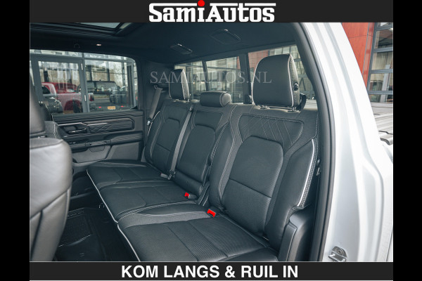 Dodge Ram Limited 540 PK De Meest Luxe en Volle Pick-Up in zijn Klasse | Massage + Full Option | Comfortabele Dubbele Cabine met Royale 5 Zitplaatsen | BPM vrij | Nu Leverbaar uit Voorraad | Voorraad Nr 2351 - 7478 | De specialist in Amerikaanse pick‑ups in Nederland en Europa.