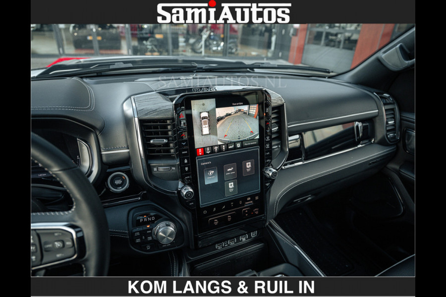 Dodge Ram Limited 540 PK De Meest Luxe en Volle Pick-Up in zijn Klasse | Massage + Full Option | Comfortabele Dubbele Cabine met Royale 5 Zitplaatsen | BPM vrij | Nu Leverbaar uit Voorraad | Voorraad Nr 2351 - 7478 | De specialist in Amerikaanse pick‑ups in Nederland en Europa.