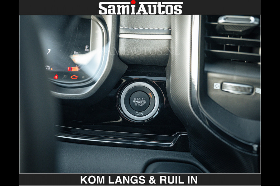 Dodge Ram Limited 540 PK De Meest Luxe en Volle Pick-Up in zijn Klasse | Massage + Full Option | Comfortabele Dubbele Cabine met Royale 5 Zitplaatsen | BPM vrij | Nu Leverbaar uit Voorraad | Voorraad Nr 2351 - 7478 | De specialist in Amerikaanse pick‑ups in Nederland en Europa.