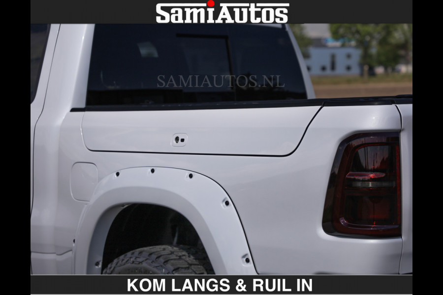 Dodge Ram Limited 540 PK De Meest Luxe en Volle Pick-Up in zijn Klasse | Massage + Full Option | Comfortabele Dubbele Cabine met Royale 5 Zitplaatsen | BPM vrij | Nu Leverbaar uit Voorraad | Voorraad Nr 2351 - 7478 | De specialist in Amerikaanse pick‑ups in Nederland en Europa.