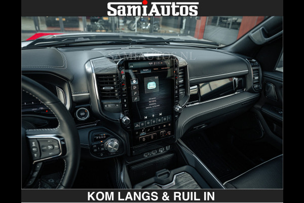 Dodge Ram Limited 540 PK De Meest Luxe en Volle Pick-Up in zijn Klasse | Massage + Full Option | Comfortabele Dubbele Cabine met Royale 5 Zitplaatsen | BPM vrij | Nu Leverbaar uit Voorraad | Voorraad Nr 2351 - 7478 | De specialist in Amerikaanse pick‑ups in Nederland en Europa.
