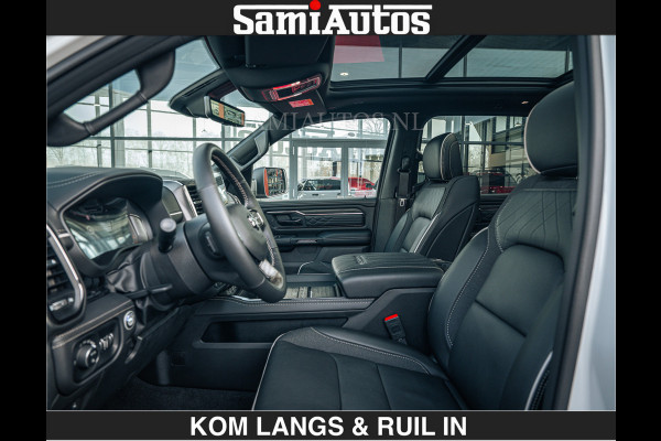 Dodge Ram Limited 540 PK De Meest Luxe en Volle Pick-Up in zijn Klasse | Massage + Full Option | Comfortabele Dubbele Cabine met Royale 5 Zitplaatsen | BPM vrij | Nu Leverbaar uit Voorraad | Voorraad Nr 2351 - 7478 | De specialist in Amerikaanse pick‑ups in Nederland en Europa.