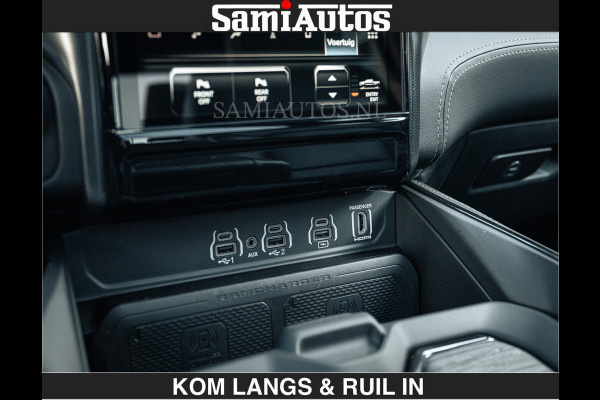 Dodge Ram Limited 540 PK De Meest Luxe en Volle Pick-Up in zijn Klasse | Massage + Full Option | Comfortabele Dubbele Cabine met Royale 5 Zitplaatsen | BPM vrij | Nu Leverbaar uit Voorraad | Voorraad Nr 2351 - 7478 | De specialist in Amerikaanse pick‑ups in Nederland en Europa.