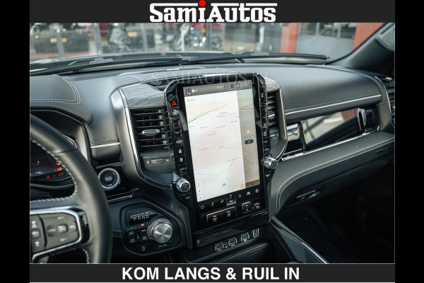 Dodge Ram Limited 540 PK De Meest Luxe en Volle Pick-Up in zijn Klasse | Massage + Full Option | Comfortabele Dubbele Cabine met Royale 5 Zitplaatsen | BPM vrij | Nu Leverbaar uit Voorraad | Voorraad Nr 2351 - 7478 | De specialist in Amerikaanse pick‑ups in Nederland en Europa.