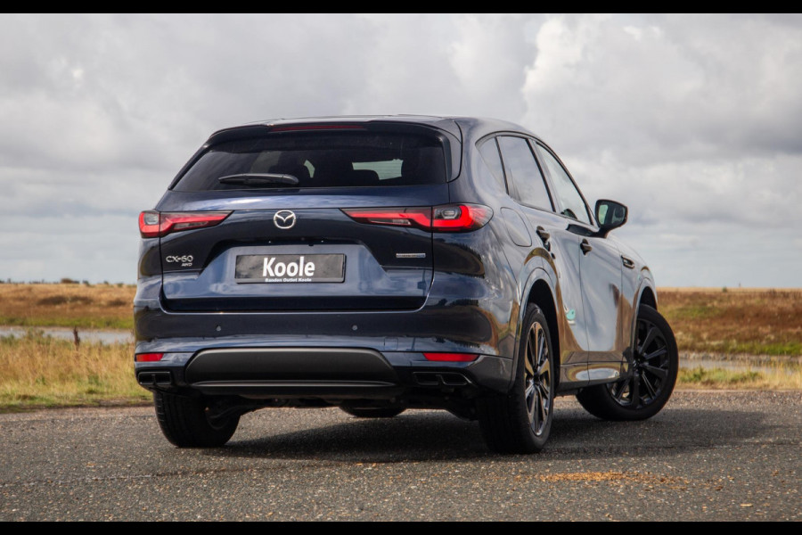 Mazda CX-60 2.5 e-SkyActiv PHEV Homura Plus 360 CAMERA / STOELVERWARMING + KOELING / CARPLAY / ADAPTIVE CRUISE