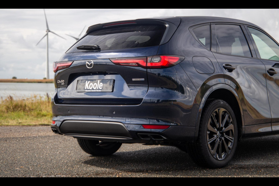 Mazda CX-60 2.5 e-SkyActiv PHEV Homura Plus 360 CAMERA / STOELVERWARMING + KOELING / CARPLAY / ADAPTIVE CRUISE