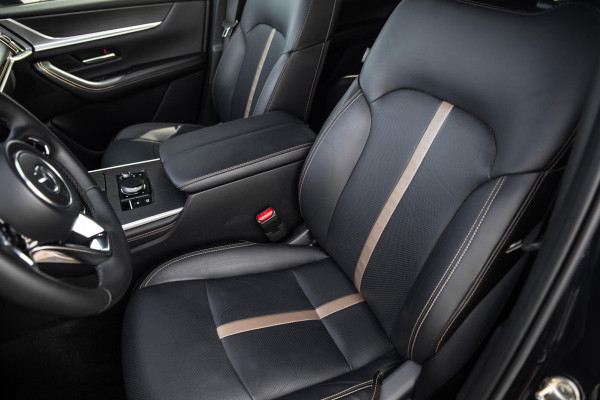 Mazda CX-60 2.5 e-SkyActiv PHEV Homura Plus 360 CAMERA / STOELVERWARMING + KOELING / CARPLAY / ADAPTIVE CRUISE