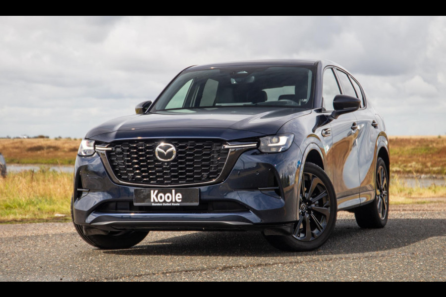 Mazda CX-60 2.5 e-SkyActiv PHEV Homura Plus 360 CAMERA / STOELVERWARMING + KOELING / CARPLAY / ADAPTIVE CRUISE