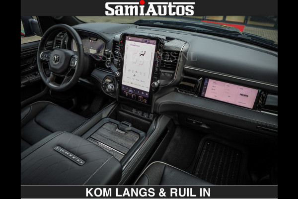 Dodge Ram Limited 540 PK | De Meest Luxe en Volle Pick-Up in zijn Klasse | Massage + Full Option | Comfortabele Dubbele Cabine met Royale 5 Zitplaatsen | BPM vrij | Nu Leverbaar uit Voorraad | Voorraad Nr 2334 - 5409 | De specialist in Amerikaanse pick‑ups in Nederland en Europa.