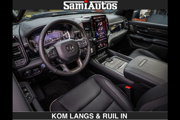 Dodge Ram Limited 540 PK | De Meest Luxe en Volle Pick-Up in zijn Klasse | Massage + Full Option | Comfortabele Dubbele Cabine met Royale 5 Zitplaatsen | BPM vrij | Nu Leverbaar uit Voorraad | Voorraad Nr 2334 - 5409 | De specialist in Amerikaanse pick‑ups in Nederland en Europa.