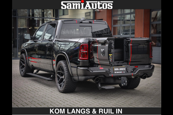 Dodge Ram Limited 540 PK | De Meest Luxe en Volle Pick-Up in zijn Klasse | Massage + Full Option | Comfortabele Dubbele Cabine met Royale 5 Zitplaatsen | BPM vrij | Nu Leverbaar uit Voorraad | Voorraad Nr 2334 - 5409 | De specialist in Amerikaanse pick‑ups in Nederland en Europa.