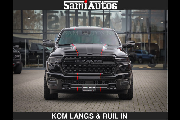 Dodge Ram Limited 540 PK | De Meest Luxe en Volle Pick-Up in zijn Klasse | Massage + Full Option | Comfortabele Dubbele Cabine met Royale 5 Zitplaatsen | BPM vrij | Nu Leverbaar uit Voorraad | Voorraad Nr 2334 - 5409 | De specialist in Amerikaanse pick‑ups in Nederland en Europa.