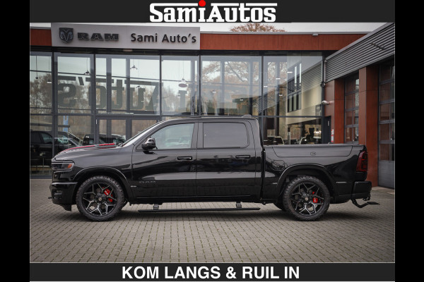 Dodge Ram Limited 540 PK | De Meest Luxe en Volle Pick-Up in zijn Klasse | Massage + Full Option | Comfortabele Dubbele Cabine met Royale 5 Zitplaatsen | BPM vrij | Nu Leverbaar uit Voorraad | Voorraad Nr 2334 - 5409 | De specialist in Amerikaanse pick‑ups in Nederland en Europa.