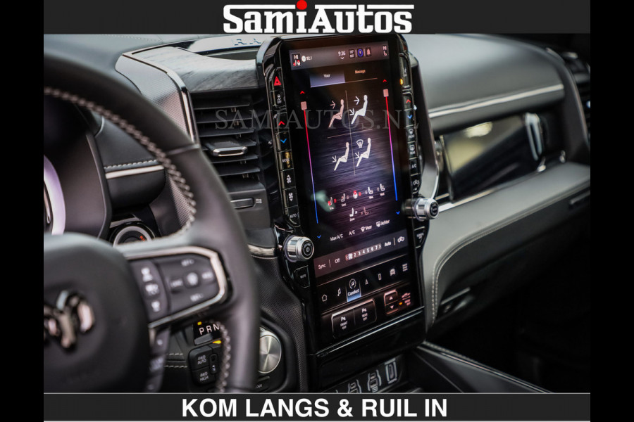 Dodge Ram Limited 540 PK | De Meest Luxe en Volle Pick-Up in zijn Klasse | Massage + Full Option | Comfortabele Dubbele Cabine met Royale 5 Zitplaatsen | BPM vrij | Nu Leverbaar uit Voorraad | Voorraad Nr 2334 - 5409 | De specialist in Amerikaanse pick‑ups in Nederland en Europa.