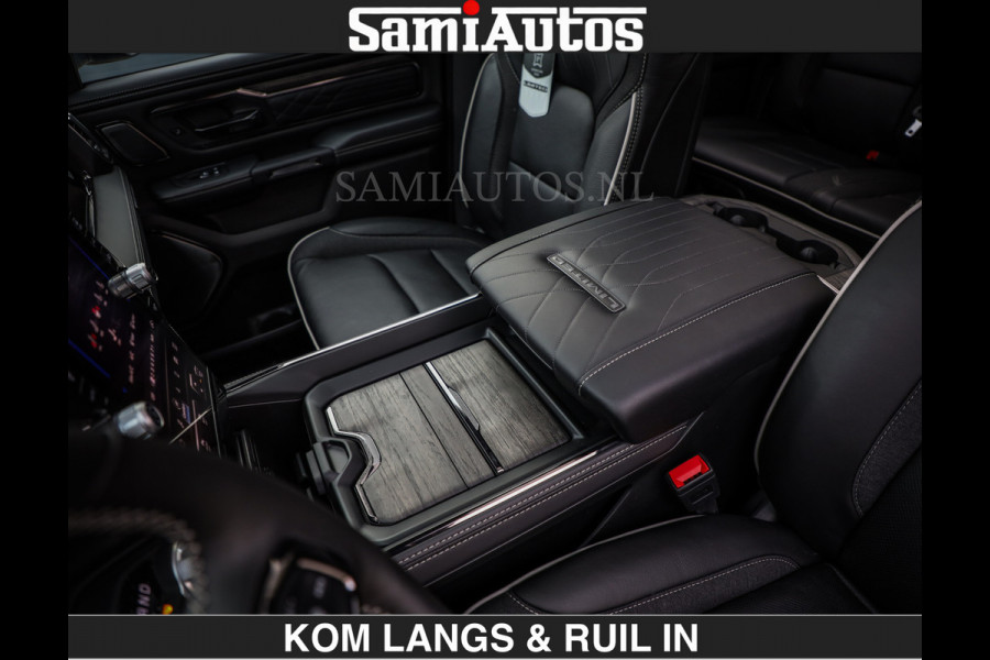 Dodge Ram Limited 540 PK | De Meest Luxe en Volle Pick-Up in zijn Klasse | Massage + Full Option | Comfortabele Dubbele Cabine met Royale 5 Zitplaatsen | BPM vrij | Nu Leverbaar uit Voorraad | Voorraad Nr 2334 - 5409 | De specialist in Amerikaanse pick‑ups in Nederland en Europa.