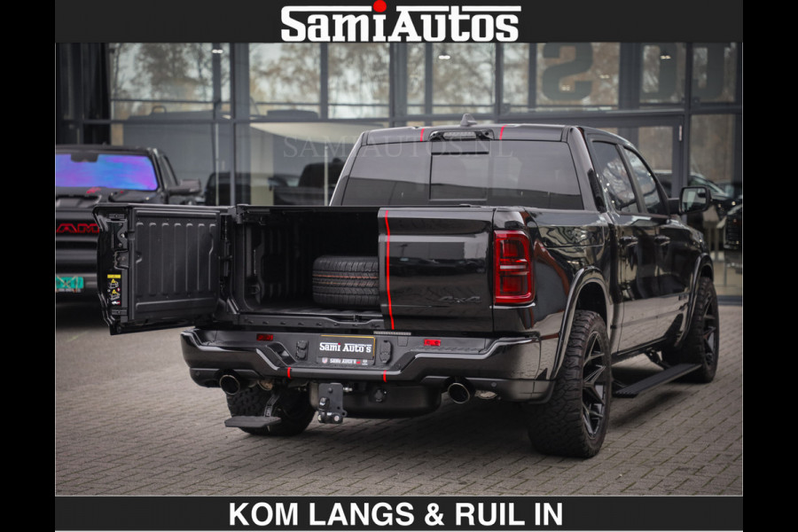 Dodge Ram Limited 540 PK | De Meest Luxe en Volle Pick-Up in zijn Klasse | Massage + Full Option | Comfortabele Dubbele Cabine met Royale 5 Zitplaatsen | BPM vrij | Nu Leverbaar uit Voorraad | Voorraad Nr 2334 - 5409 | De specialist in Amerikaanse pick‑ups in Nederland en Europa.