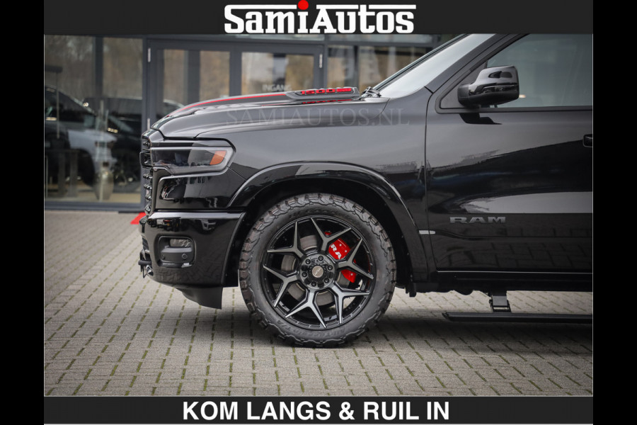 Dodge Ram Limited 540 PK | De Meest Luxe en Volle Pick-Up in zijn Klasse | Massage + Full Option | Comfortabele Dubbele Cabine met Royale 5 Zitplaatsen | BPM vrij | Nu Leverbaar uit Voorraad | Voorraad Nr 2334 - 5409 | De specialist in Amerikaanse pick‑ups in Nederland en Europa.