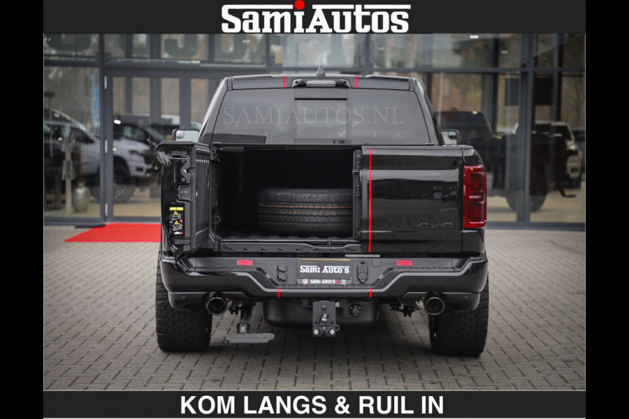 Dodge Ram Limited 540 PK | De Meest Luxe en Volle Pick-Up in zijn Klasse | Massage + Full Option | Comfortabele Dubbele Cabine met Royale 5 Zitplaatsen | BPM vrij | Nu Leverbaar uit Voorraad | Voorraad Nr 2334 - 5409 | De specialist in Amerikaanse pick‑ups in Nederland en Europa.