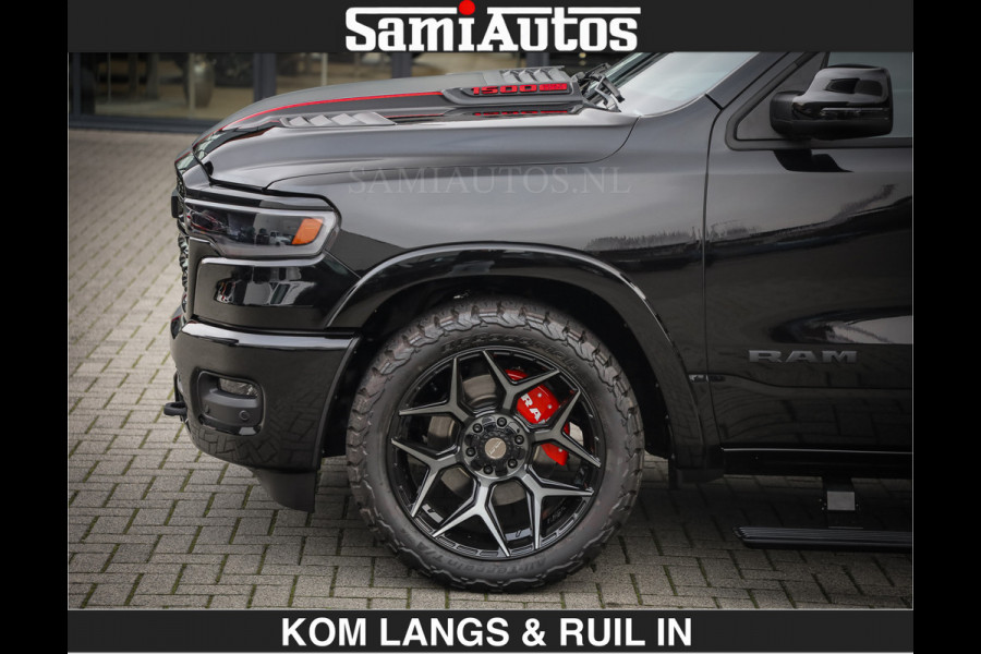 Dodge Ram Limited 540 PK | De Meest Luxe en Volle Pick-Up in zijn Klasse | Massage + Full Option | Comfortabele Dubbele Cabine met Royale 5 Zitplaatsen | BPM vrij | Nu Leverbaar uit Voorraad | Voorraad Nr 2334 - 5409 | De specialist in Amerikaanse pick‑ups in Nederland en Europa.