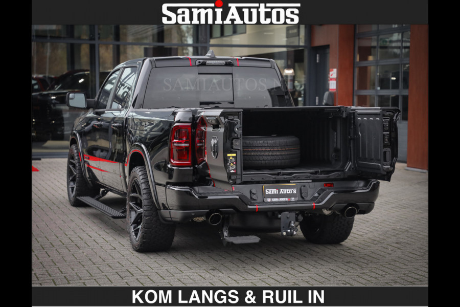 Dodge Ram Limited 540 PK | De Meest Luxe en Volle Pick-Up in zijn Klasse | Massage + Full Option | Comfortabele Dubbele Cabine met Royale 5 Zitplaatsen | BPM vrij | Nu Leverbaar uit Voorraad | Voorraad Nr 2334 - 5409 | De specialist in Amerikaanse pick‑ups in Nederland en Europa.