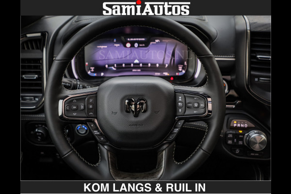 Dodge Ram Limited 540 PK | De Meest Luxe en Volle Pick-Up in zijn Klasse | Massage + Full Option | Comfortabele Dubbele Cabine met Royale 5 Zitplaatsen | BPM vrij | Nu Leverbaar uit Voorraad | Voorraad Nr 2334 - 5409 | De specialist in Amerikaanse pick‑ups in Nederland en Europa.