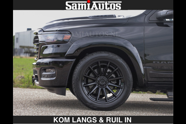 Dodge Ram BOM VOL | Night Premium | Full Option | De Meest Luxe Pick-Up in zijn Klasse | Comfortabele Dubbele Cabine met Royale 5 Zitplaatsen | BPM vrij | Nu Leverbaar uit Voorraad | Voorraad Nr 2287 - 3384 | De specialist in Amerikaanse pick‑ups in Nederland en Europa.