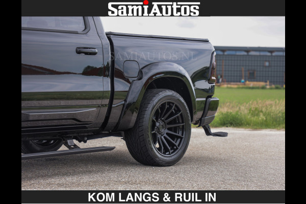 Dodge Ram BOM VOL | Night Premium | Full Option | De Meest Luxe Pick-Up in zijn Klasse | Comfortabele Dubbele Cabine met Royale 5 Zitplaatsen | BPM vrij | Nu Leverbaar uit Voorraad | Voorraad Nr 2287 - 3384 | De specialist in Amerikaanse pick‑ups in Nederland en Europa.