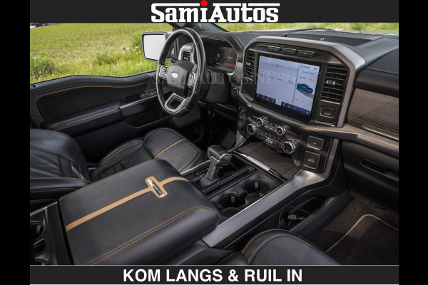 Ford USA F-150 PLATINUM | MASSAGE | PANO | GROOTSCHERM | COMFORT STOELEN | ADAPTIVE CRUISE | DC | DUBBELE CABINE | FACELIFT MODEL | GROOT SCHERM | 5 PERSOONS | DC | DASH CAM | MASSAGE | | De specialist in Amerikaanse pick‑ups in Nederland en Europa.