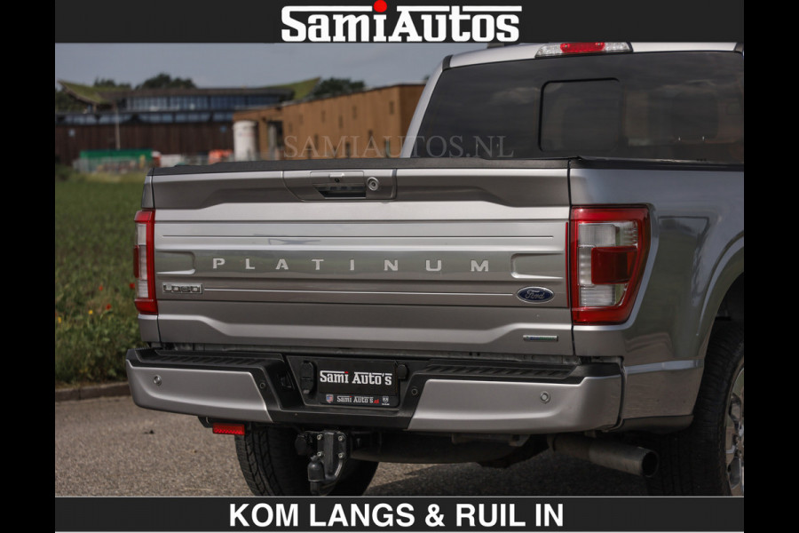 Ford USA F-150 PLATINUM | MASSAGE | PANO | GROOTSCHERM | COMFORT STOELEN | ADAPTIVE CRUISE | DC | DUBBELE CABINE | FACELIFT MODEL | GROOT SCHERM | 5 PERSOONS | DC | DASH CAM | MASSAGE | | De specialist in Amerikaanse pick‑ups in Nederland en Europa.