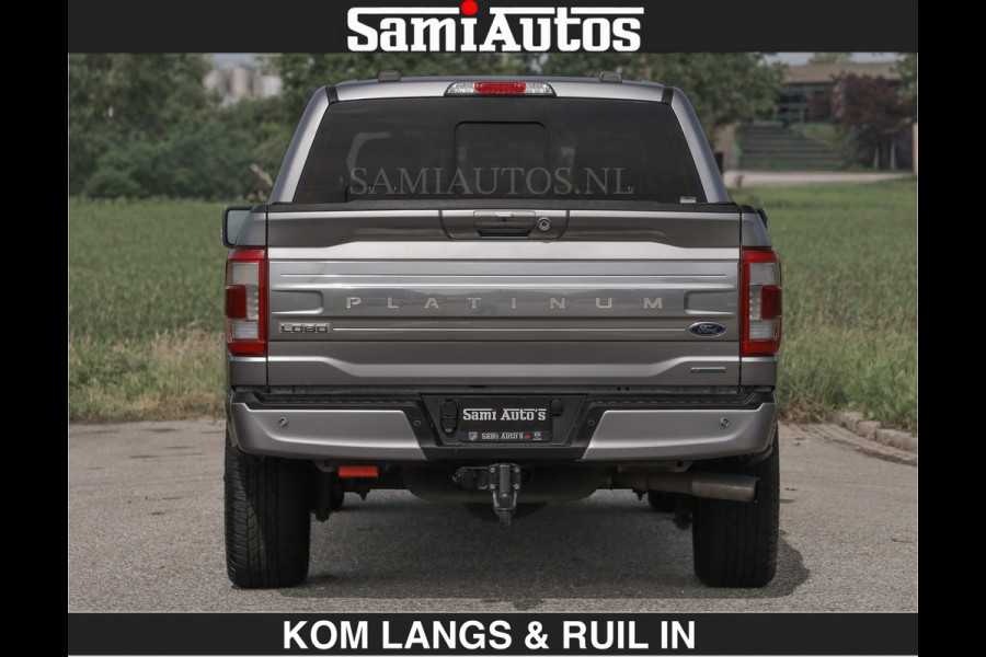 Ford USA F-150 PLATINUM | MASSAGE | PANO | GROOTSCHERM | COMFORT STOELEN | ADAPTIVE CRUISE | DC | DUBBELE CABINE | FACELIFT MODEL | GROOT SCHERM | 5 PERSOONS | DC | DASH CAM | MASSAGE | | De specialist in Amerikaanse pick‑ups in Nederland en Europa.