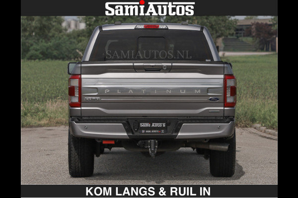 Ford USA F-150 PLATINUM | MASSAGE | PANO | GROOTSCHERM | COMFORT STOELEN | ADAPTIVE CRUISE | DC | DUBBELE CABINE | FACELIFT MODEL | GROOT SCHERM | 5 PERSOONS | DC | DASH CAM | MASSAGE | | De specialist in Amerikaanse pick‑ups in Nederland en Europa.