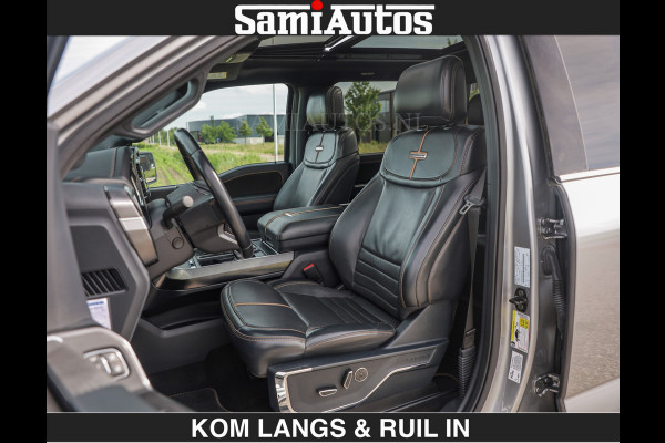Ford USA F-150 PLATINUM | MASSAGE | PANO | GROOTSCHERM | COMFORT STOELEN | ADAPTIVE CRUISE | DC | DUBBELE CABINE | FACELIFT MODEL | GROOT SCHERM | 5 PERSOONS | DC | DASH CAM | MASSAGE | | De specialist in Amerikaanse pick‑ups in Nederland en Europa.