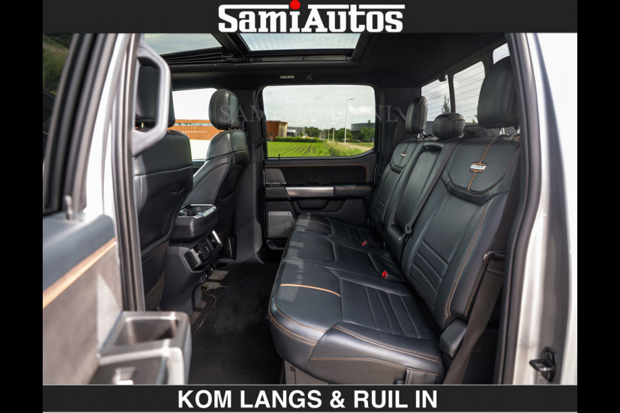Ford USA F-150 PLATINUM | MASSAGE | PANO | GROOTSCHERM | COMFORT STOELEN | ADAPTIVE CRUISE | DC | DUBBELE CABINE | FACELIFT MODEL | GROOT SCHERM | 5 PERSOONS | DC | DASH CAM | MASSAGE | | De specialist in Amerikaanse pick‑ups in Nederland en Europa.