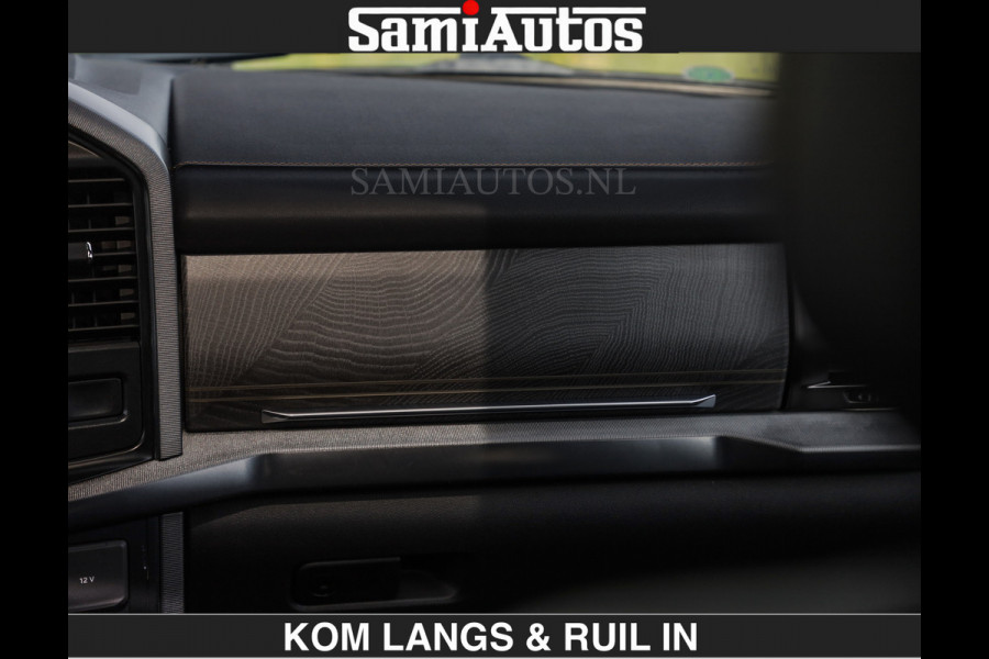 Ford USA F-150 PLATINUM | MASSAGE | PANO | GROOTSCHERM | COMFORT STOELEN | ADAPTIVE CRUISE | DC | DUBBELE CABINE | FACELIFT MODEL | GROOT SCHERM | 5 PERSOONS | DC | DASH CAM | MASSAGE | | De specialist in Amerikaanse pick‑ups in Nederland en Europa.