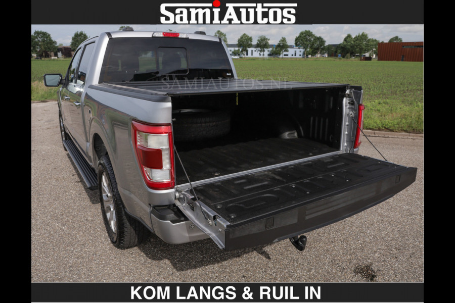 Ford USA F-150 PLATINUM | MASSAGE | PANO | GROOTSCHERM | COMFORT STOELEN | ADAPTIVE CRUISE | DC | DUBBELE CABINE | FACELIFT MODEL | GROOT SCHERM | 5 PERSOONS | DC | DASH CAM | MASSAGE | | De specialist in Amerikaanse pick‑ups in Nederland en Europa.