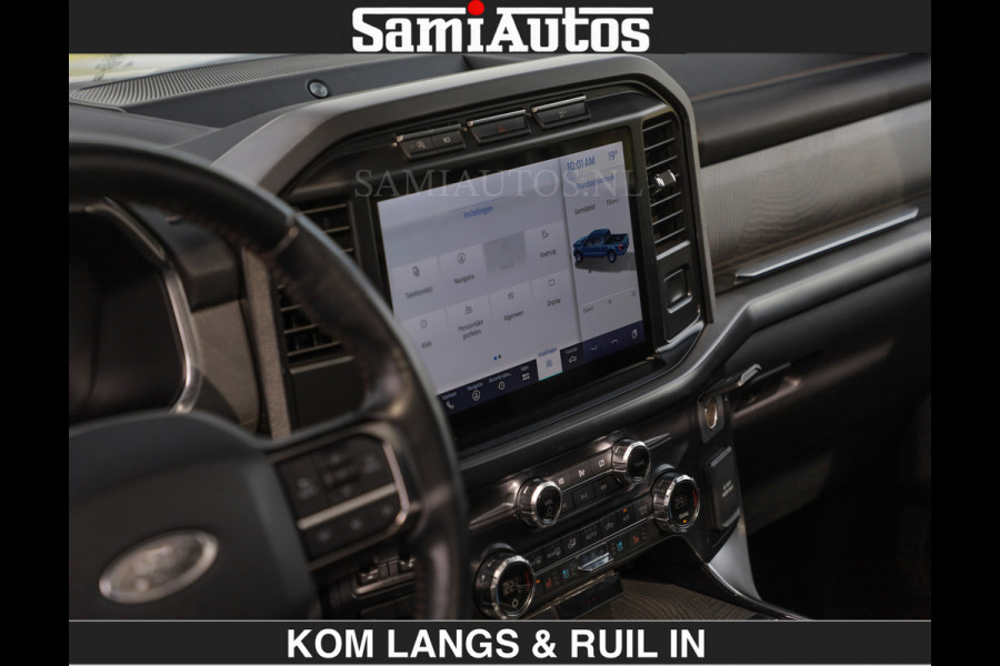 Ford USA F-150 PLATINUM | MASSAGE | PANO | GROOTSCHERM | COMFORT STOELEN | ADAPTIVE CRUISE | DC | DUBBELE CABINE | FACELIFT MODEL | GROOT SCHERM | 5 PERSOONS | DC | DASH CAM | MASSAGE | | De specialist in Amerikaanse pick‑ups in Nederland en Europa.