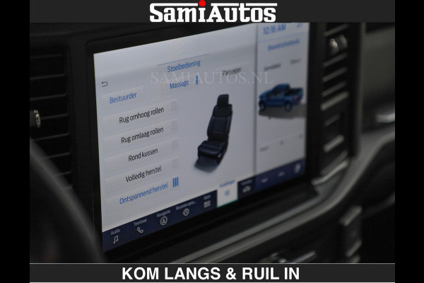 Ford USA F-150 PLATINUM | MASSAGE | PANO | GROOTSCHERM | COMFORT STOELEN | ADAPTIVE CRUISE | DC | DUBBELE CABINE | FACELIFT MODEL | GROOT SCHERM | 5 PERSOONS | DC | DASH CAM | MASSAGE | | De specialist in Amerikaanse pick‑ups in Nederland en Europa.